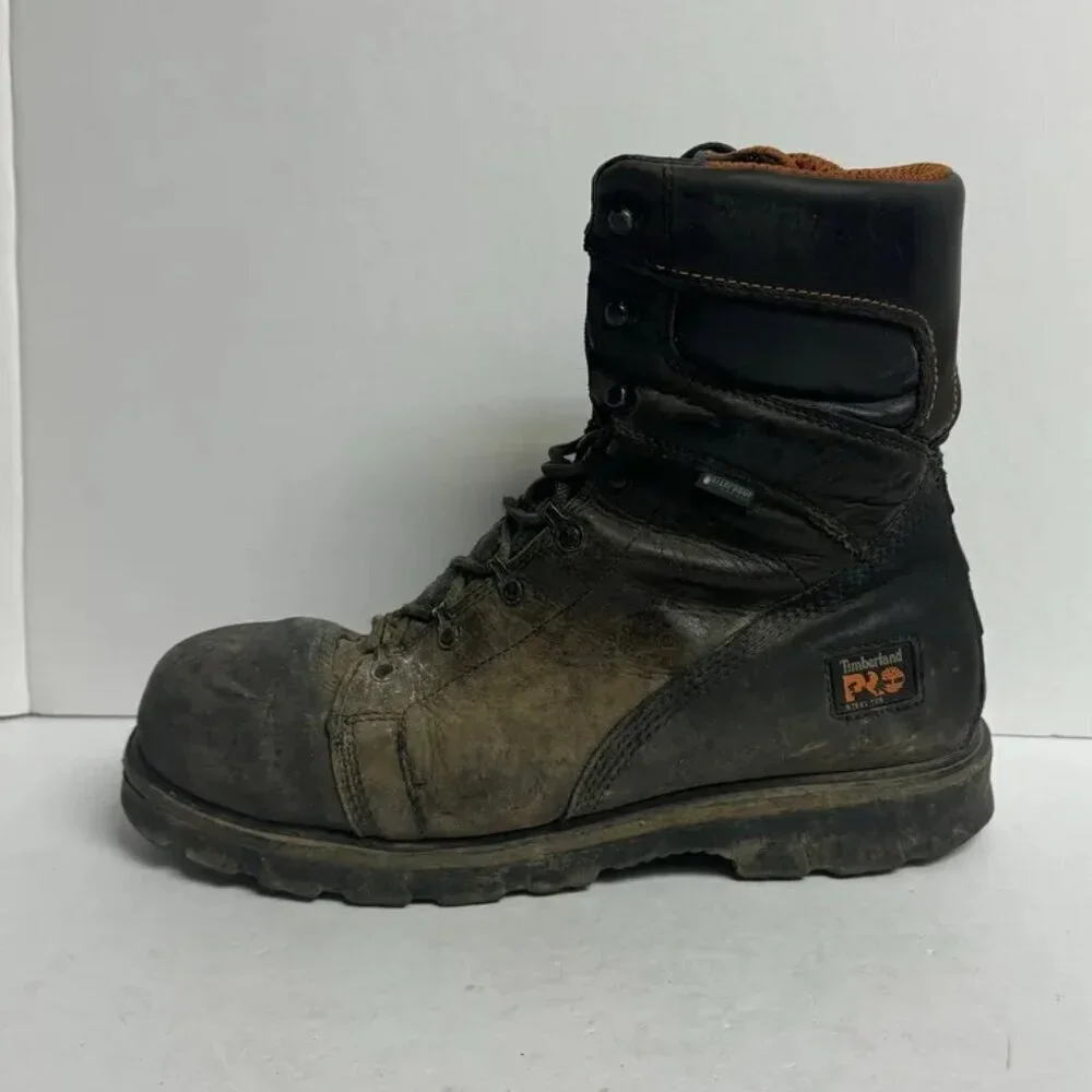 Timberland Pro Mens Ridgemaster Steel Waterproof Boot Size 12 M